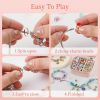 图片 72pcs Charm Bracelet Making Kit - Daily Use DIY Beaded Jewelry Making Kit, Charms Gifts For Daily Use Toys Crafts DIY Bracelet Making Gift Box, Birthday, Halloween, Christmas,Party Gift Pack