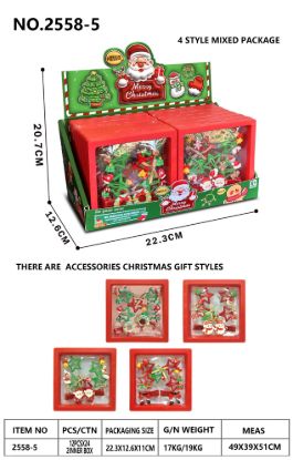 图片 Christmas Hair Clips Set Cartoon Girl Barrettes Hairpins